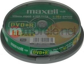 Maxell DVD+R 4.7 GB 16x 10 sztuk (275632.30.TW)