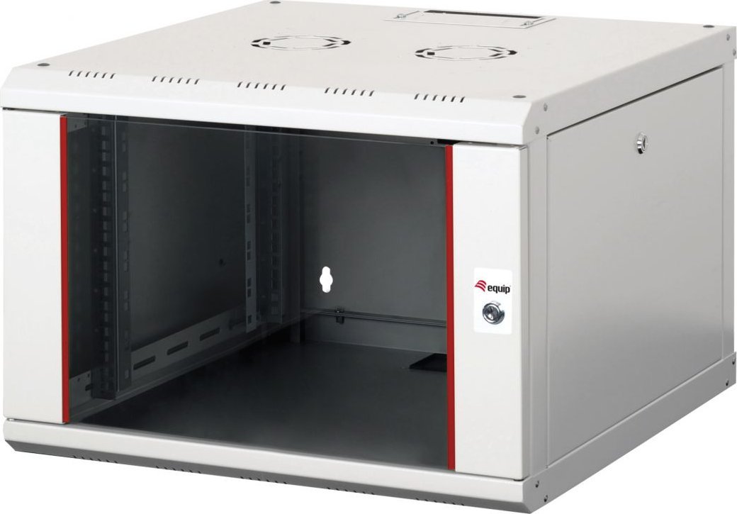 Szafa Equip Equip Netzwerkschrank 19" 07U 600x600mm Glastür grau