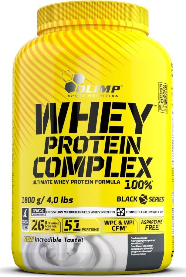 OLIMP SPORT NUTRITION Whey Protein Complex 100% (puszka) 1800g cherry yoghurt