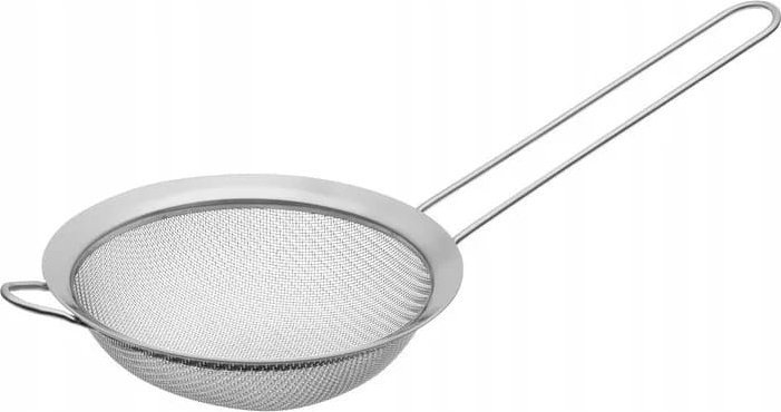 Galicja Sitko stalowe z rączką 12 cm kuchenne srebrne