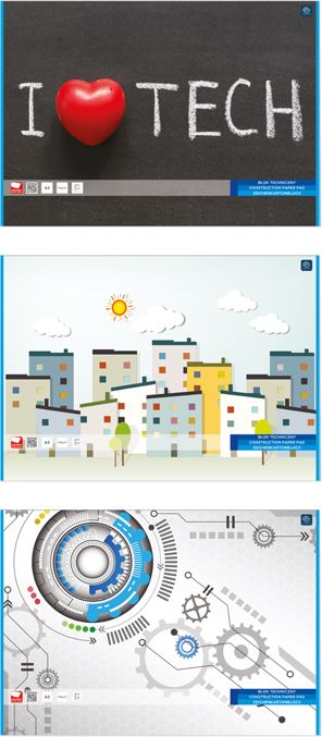 Interdruk Blok techniczny A3 10k biały