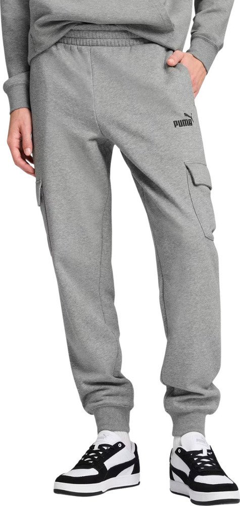 Spodnie męskie Puma ESS No.1 Logo Cargo Pants FL szare 682660 03 XL