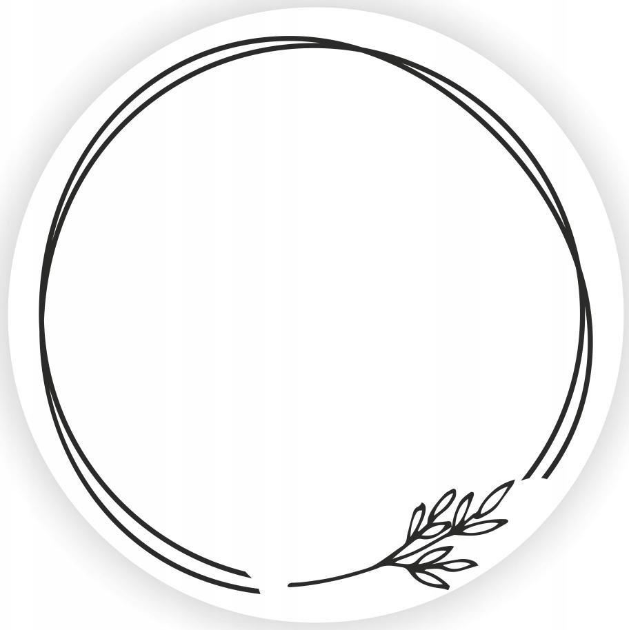 Drukant arkusz puste etykiety przyprawy białe 35szt