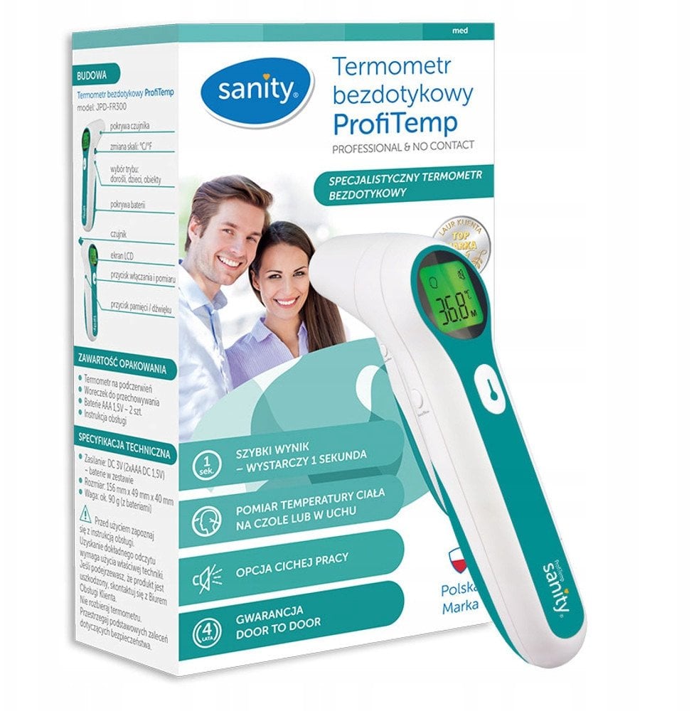 SANITY_ProfiTemp termometr bezdotykowy JPD-FR300