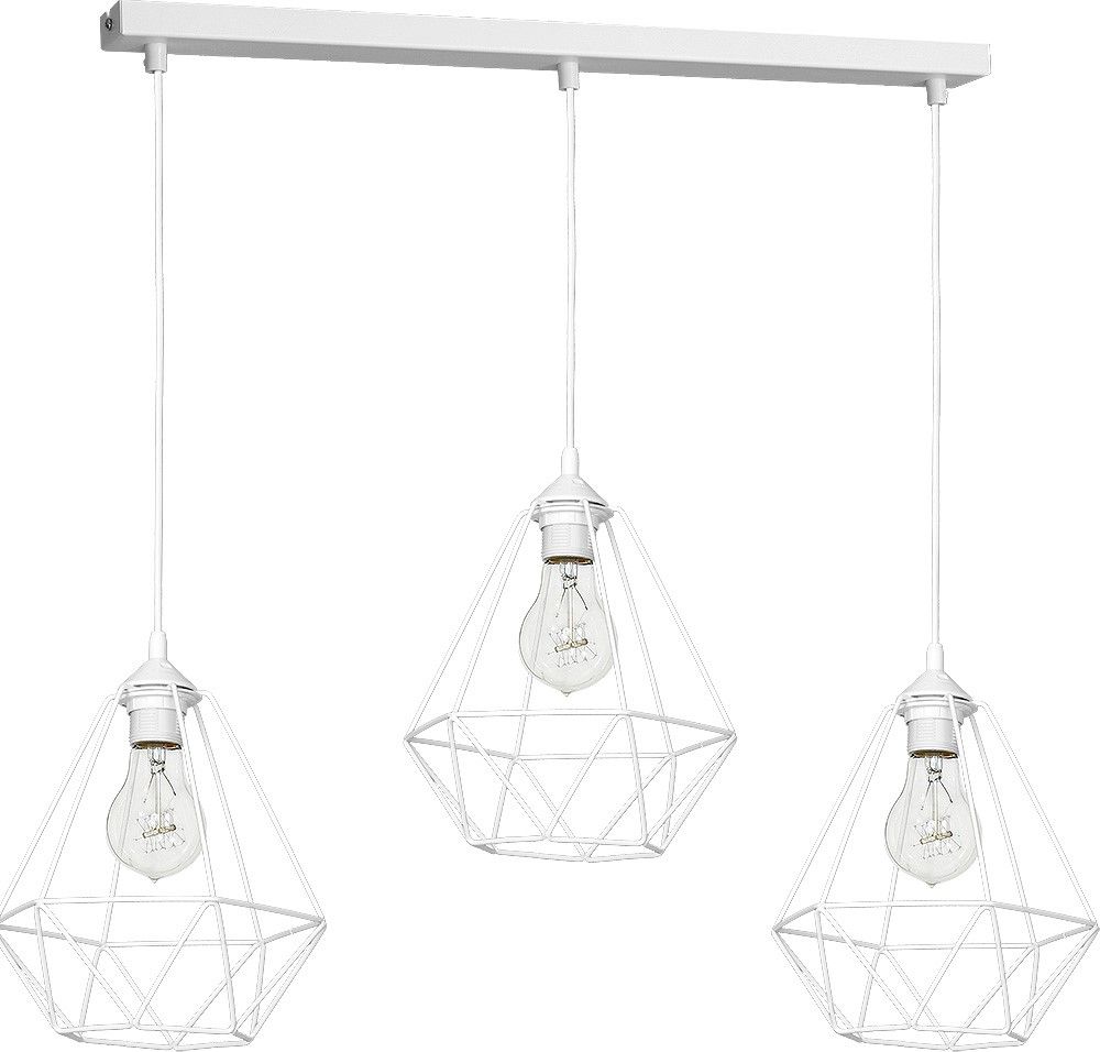 Lampa wisząca Milagro Nowoczesna lampa wisząca do jadalni Milagro BASKET z drutu MLP7213