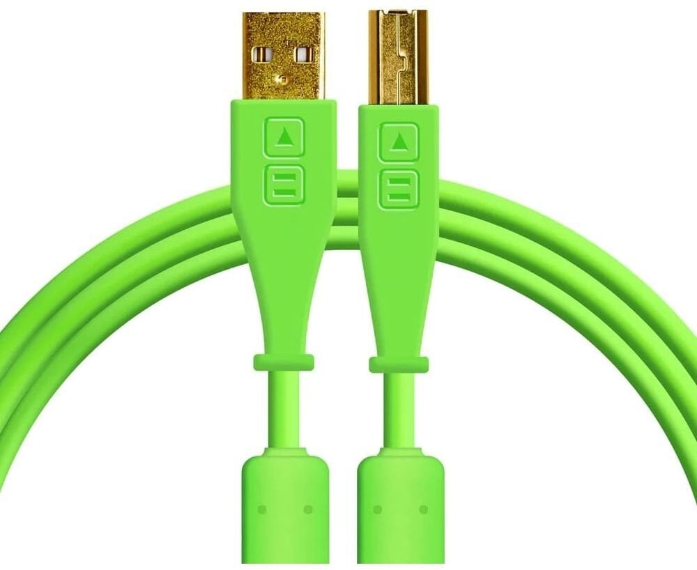 Kabel USB DJ TECHTOOLS DJ TECHTOOLS- Chroma Cable USB 1.5 m- prosty- zielony