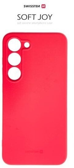 Swissten Soft Joy Silicone Case for Samsung Galaxy S23 Red