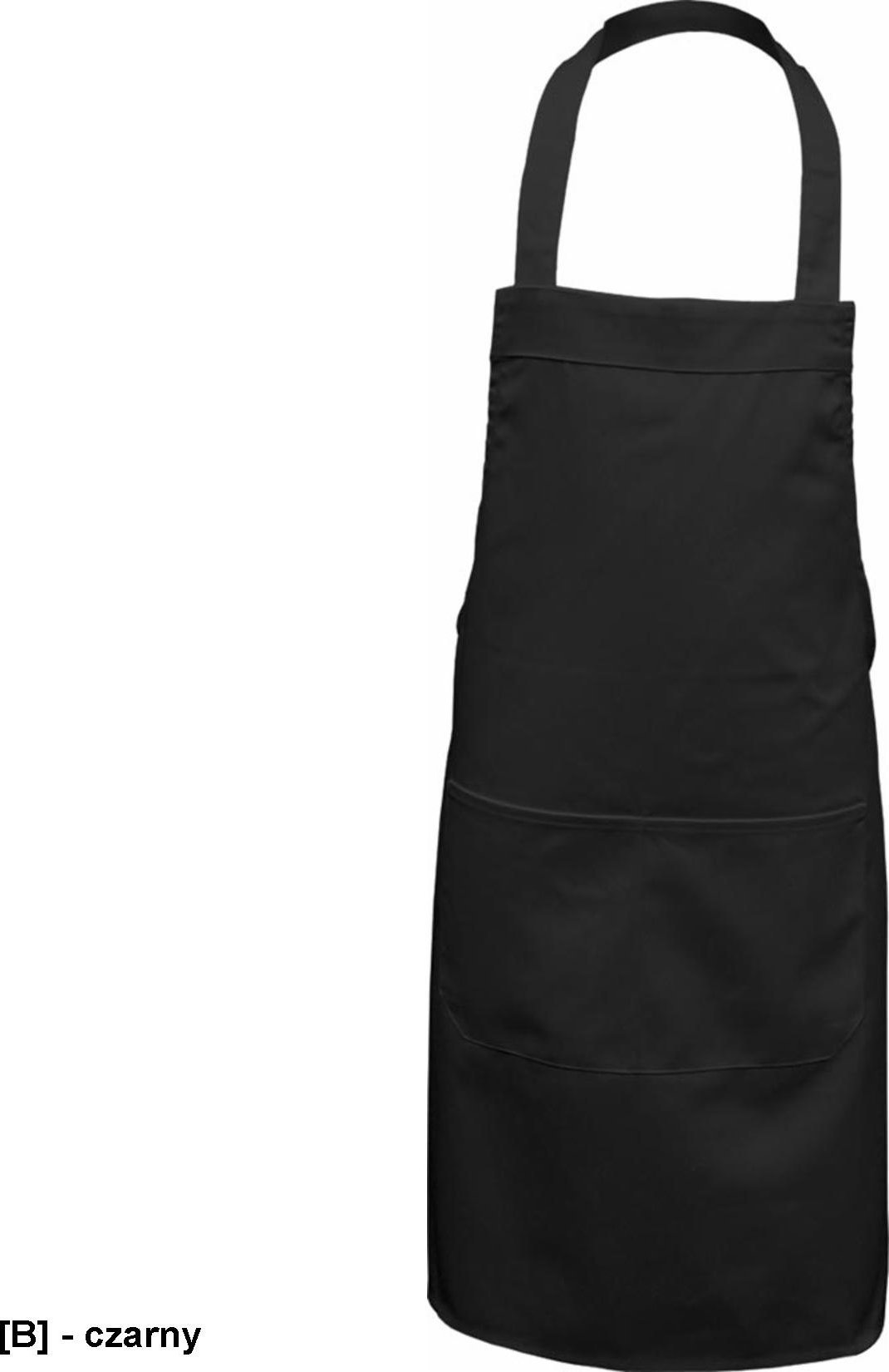 R.E.I.S. FPB-2K - Fartuch przedni: - czarny