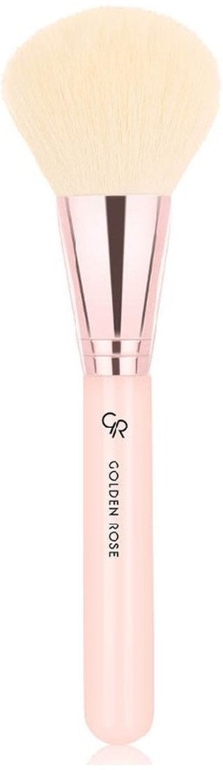 Golden Rose Nude Duży pędzel do pudru K-FIR-322