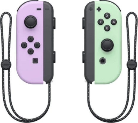 Pad Joy-Con Pastel purple/green