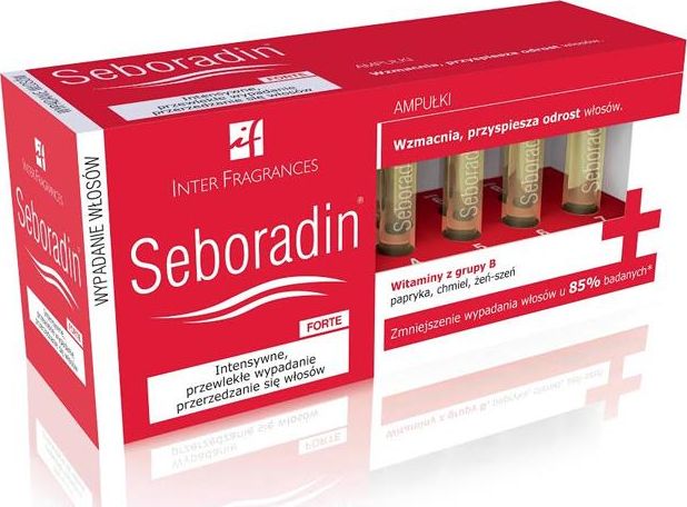 Seboradin SEBORADIN FORTE Ampułki p/wypad.włosów 14a
