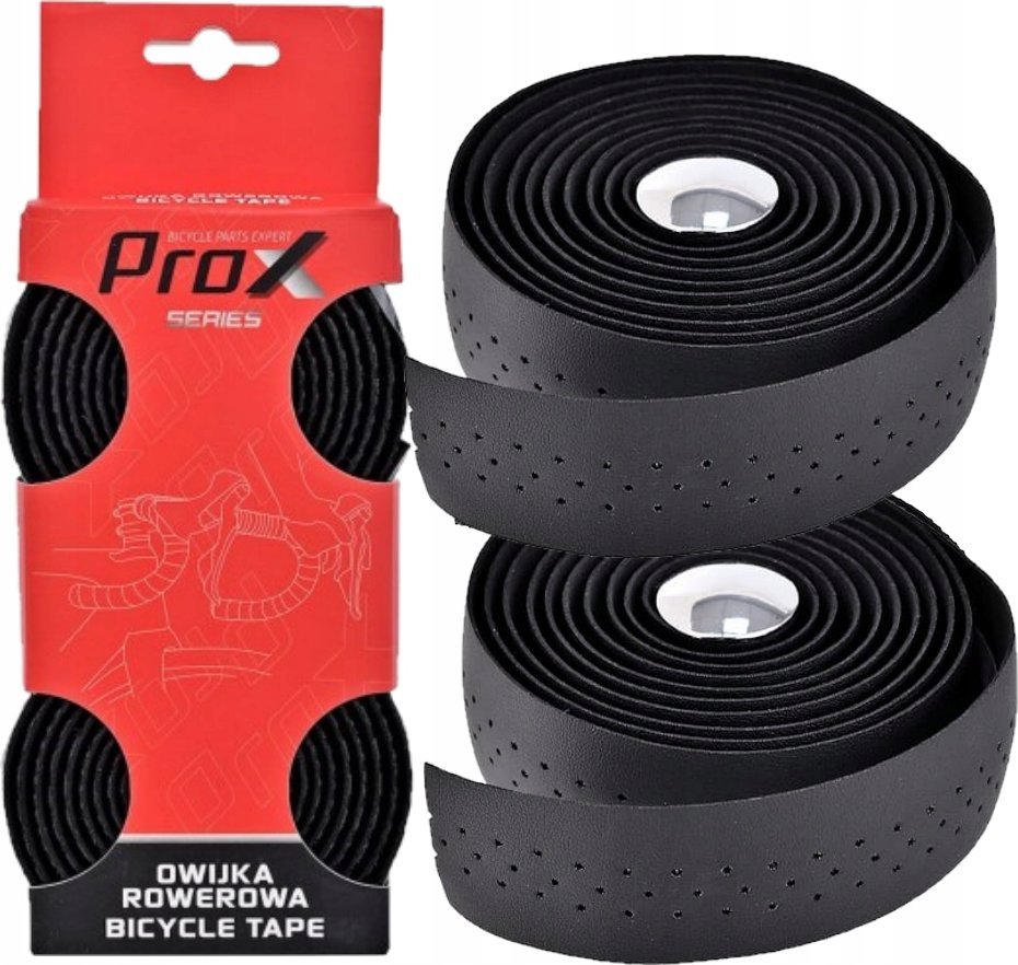 Prox PROX OWIJKA NA KIEROWNICĘ OWIJKI SILIKONOWE 200 CM CZARNA SZOSA GRAVEL