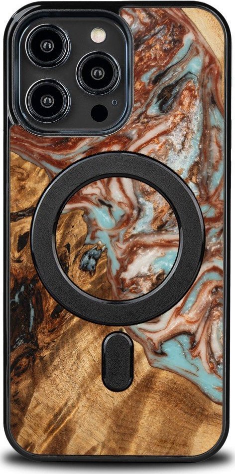 BeWood Etui Bewood Unique na iPhone 14 Pro Max - Planets - Jupiter z MagSafe