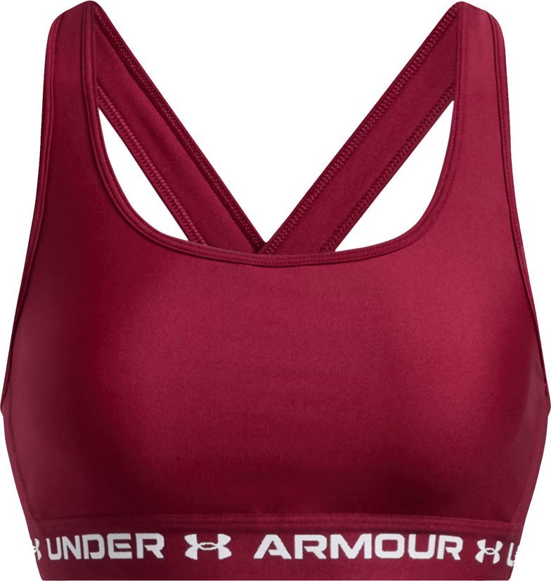 Under Armour Stanik sportowy Under Armour bordowy Armour Mid Crossback M