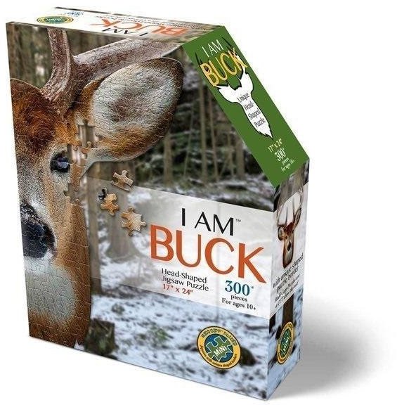 Puzzle konturowe 300 I am - Jeleń