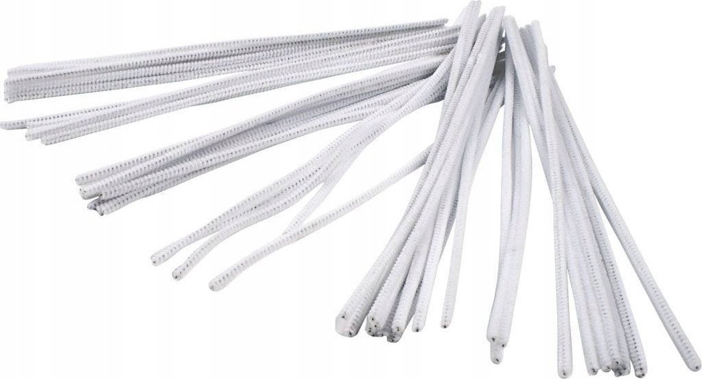 Wyciory Białe 6 mm 50 szt.