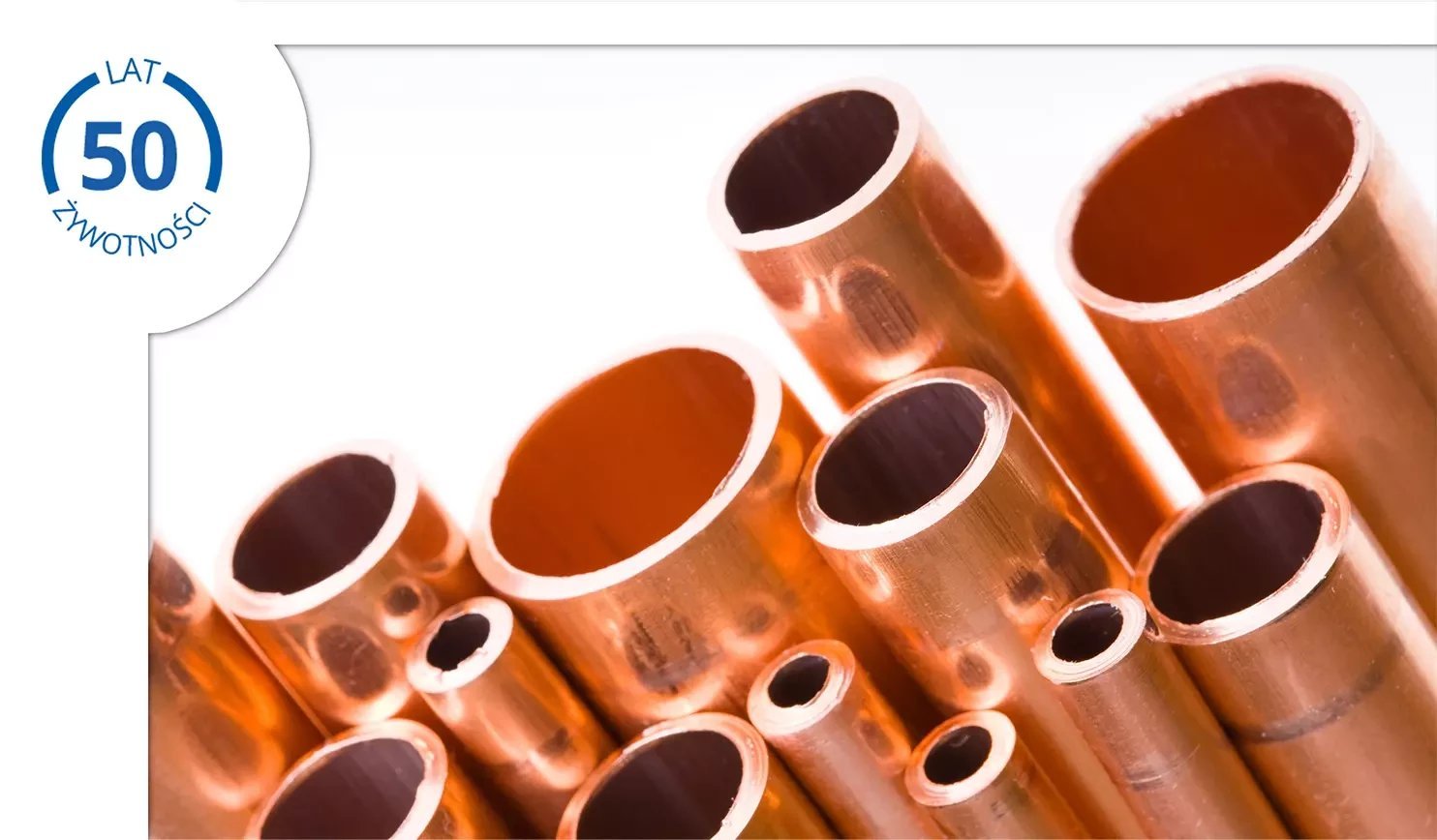 Rura miedziana Cu Sanco 42 x 1,5 twarda