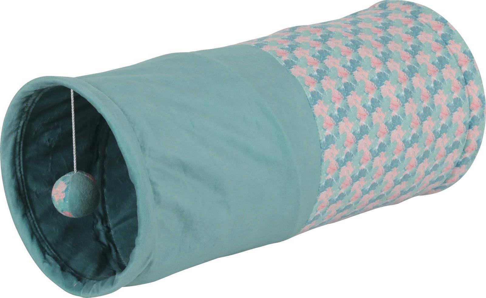 Zolux ZOLUX Zabawka dla kota ETHICAT tunel z zabawką, liście