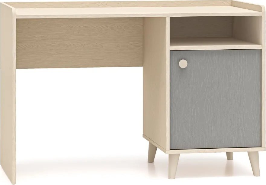 Biurko dziecięce MEVEL szare ML MEBLE