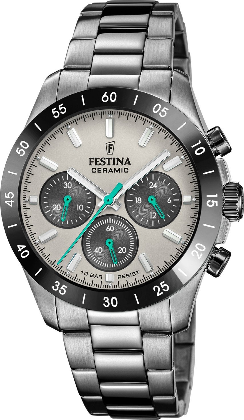 Zegarek męski Festina F20703-1 srebrny