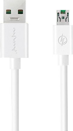 Kabel USB Nafumi USB-A - microUSB 1 m Biały (26635)