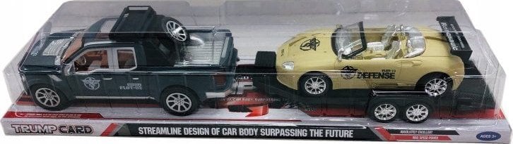 Mega Creative Jeep z lawetą+auto 60cm 98-5 09578