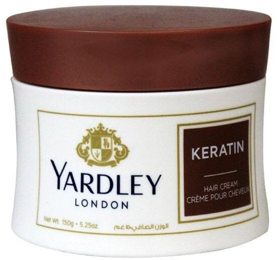 Yardley, Keratin, Hair Cream Treatment, Nourishing, 150 g Unisex