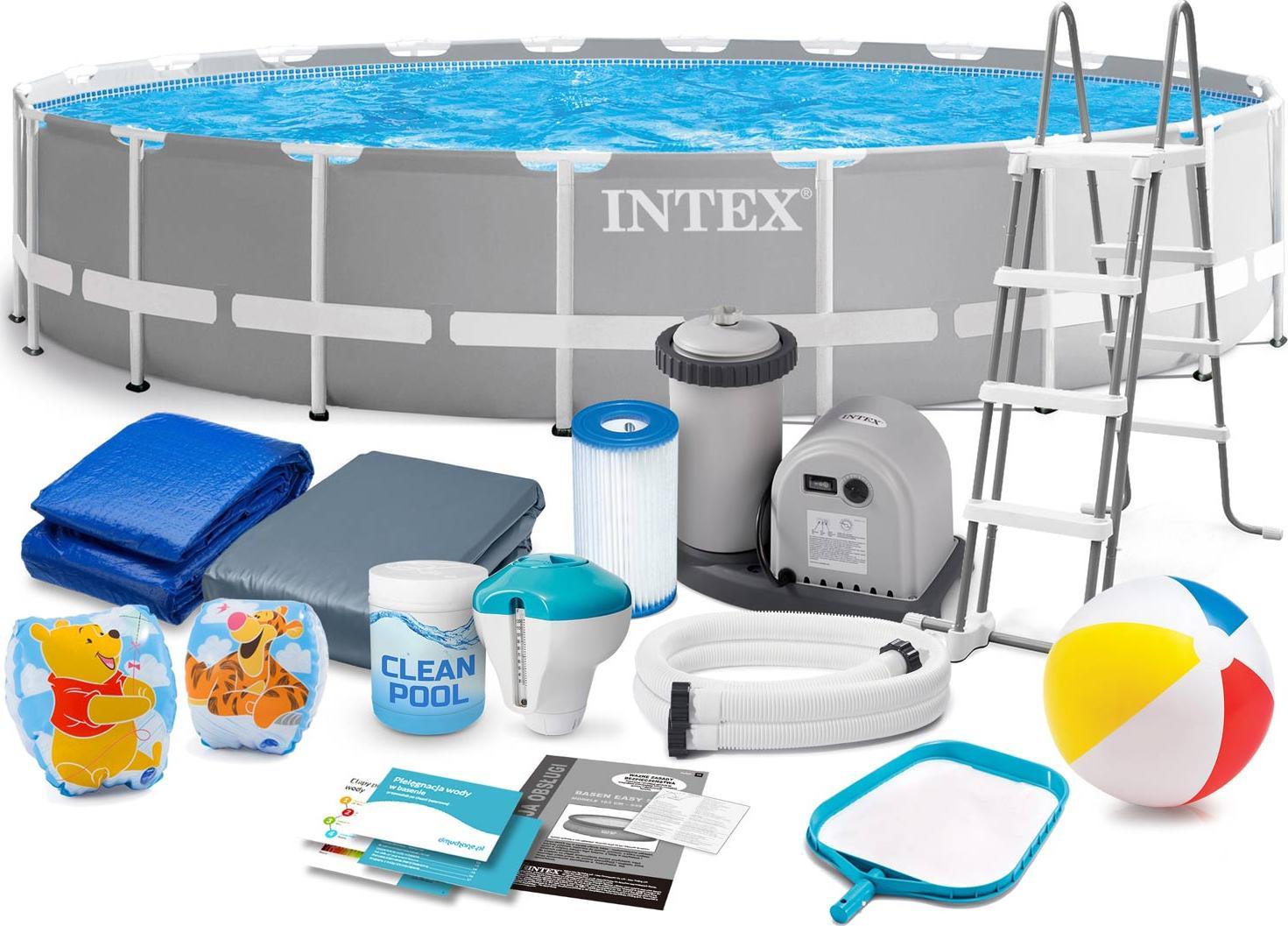 Intex Basen stelażowy 610cm 18w1 (26756)