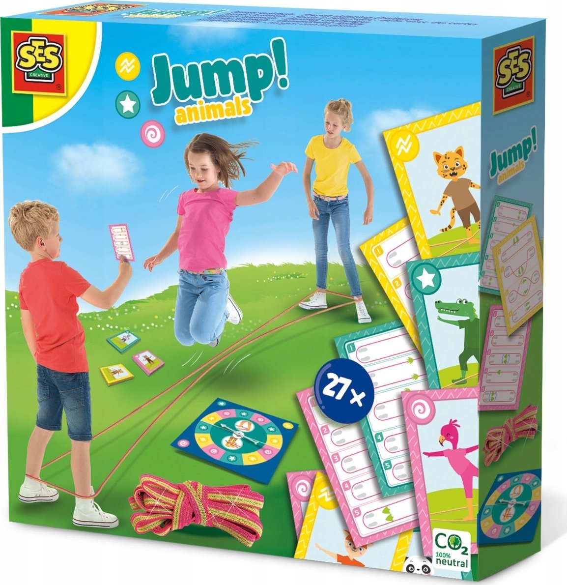 SES SES Jump! animals - French skipping challenges