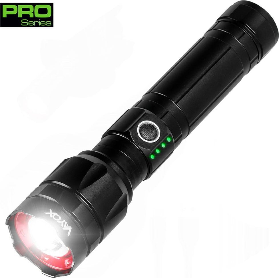 Latarka Vayox Latarka taktyczna 30W 1060lm 18cm Pro Series VA0108 Vayox