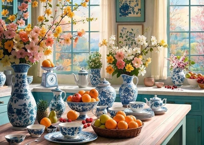 Platon Puzzle 2000 Cherrypazzi MornInMyKitchen 50200