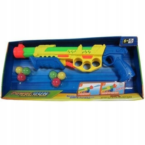 BROŃ PISTOLET NA MIĘKKIE KULKI WODĘ