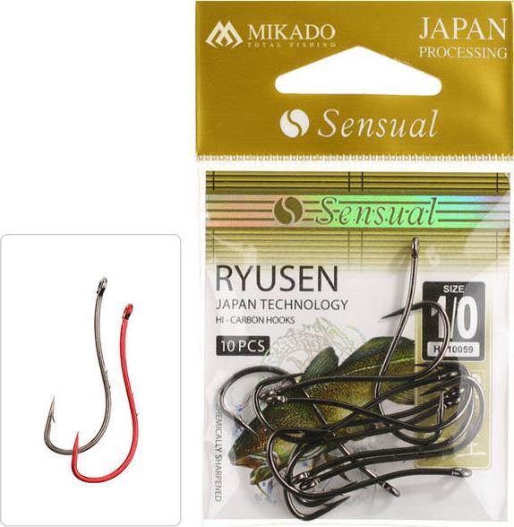 Mikado Haczyk Mikado Sensual Ryusen W/Ring nr 1 RED 10szt
