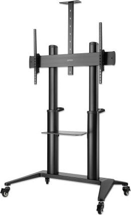 Manhattan MANHATTAN Aluminium TV-Ständer rollbar 70"-120" 140kg (Speditionsversand)