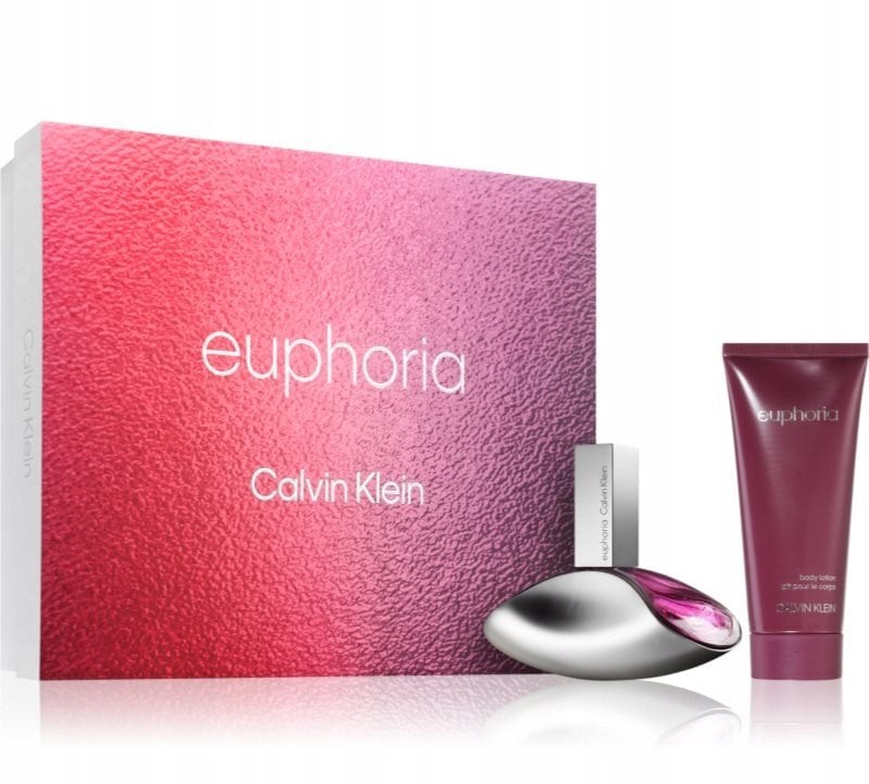 Calvin Klein Euphoria zestaw - woda perfumowana 50 ml + balsam do ciała 100 ml