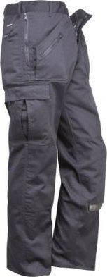 Portwest S887 - bojówki Action spodnie ochronne do pasa - granatowy 30