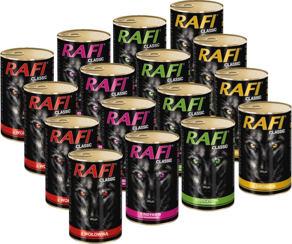 Dolina Noteci Rafi Classic MIX SMAKÓW w Sosie 16x1240g