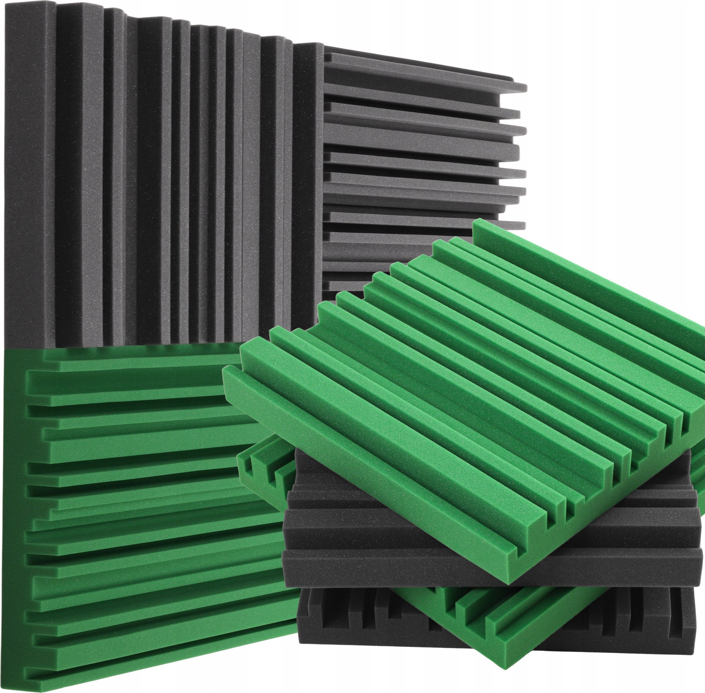 Panele akustyczne dekoracyjne ścienne 3D likwidacja echa dwa kolory EQUALIZER 4szt