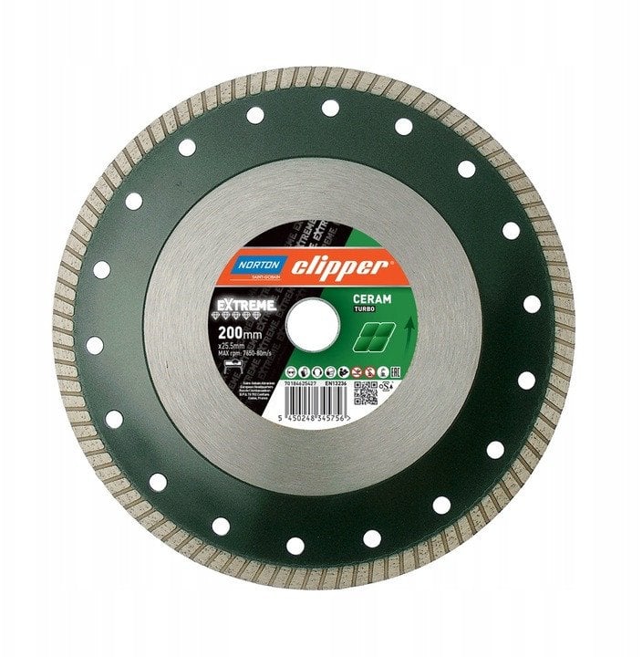 Norton Clipper Extreme Ceramic Turbo - Tarcza 200x25.4mm