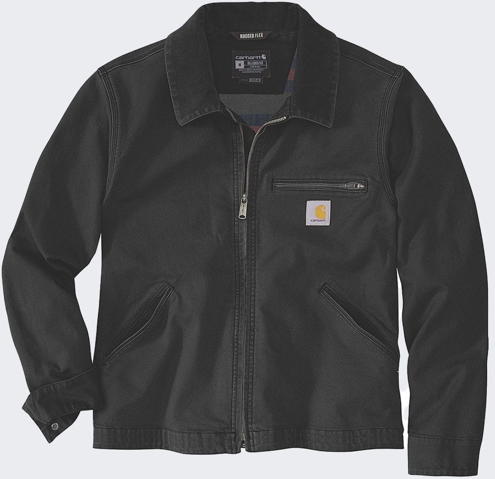 Kurtka męska Carhartt Kurtka Rugged Flex Duck Detroit Black r. M
