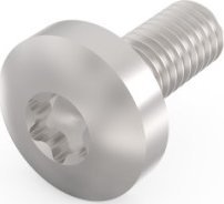 SCHROFF SCHROFF Śruba z łbem walcowym, Torx, funkcja GND, stal ocynkowana, M4 10 mm, 100 szt.