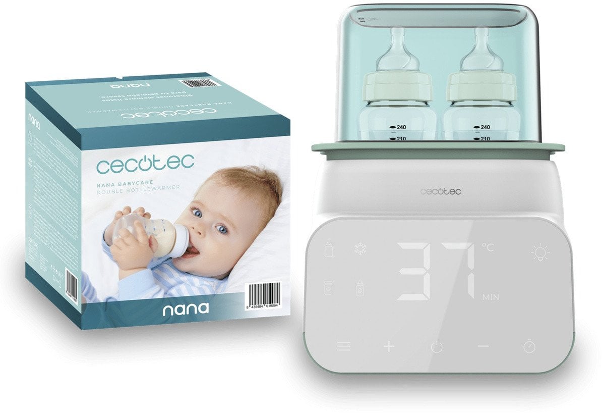 Cecotec Nana BabyCare Double BottleWarmer Podgrzewacz do butelek