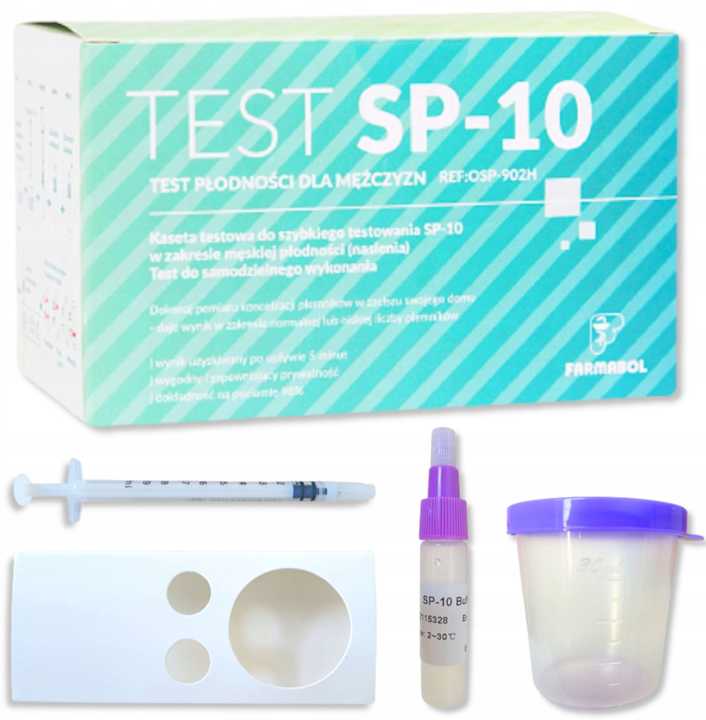 FARMABOL_Test SP-10 test płodności dla mężczyzn 1szt