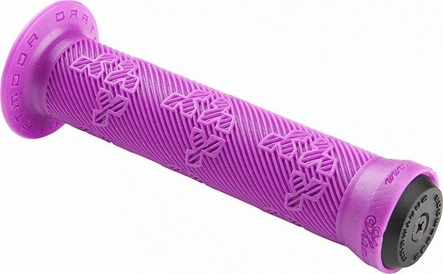 Dartmoor Chwyty kierownicy Dartmoor BMX Shamann 150 mm fioletowe, czarne korki Uniwersalny
