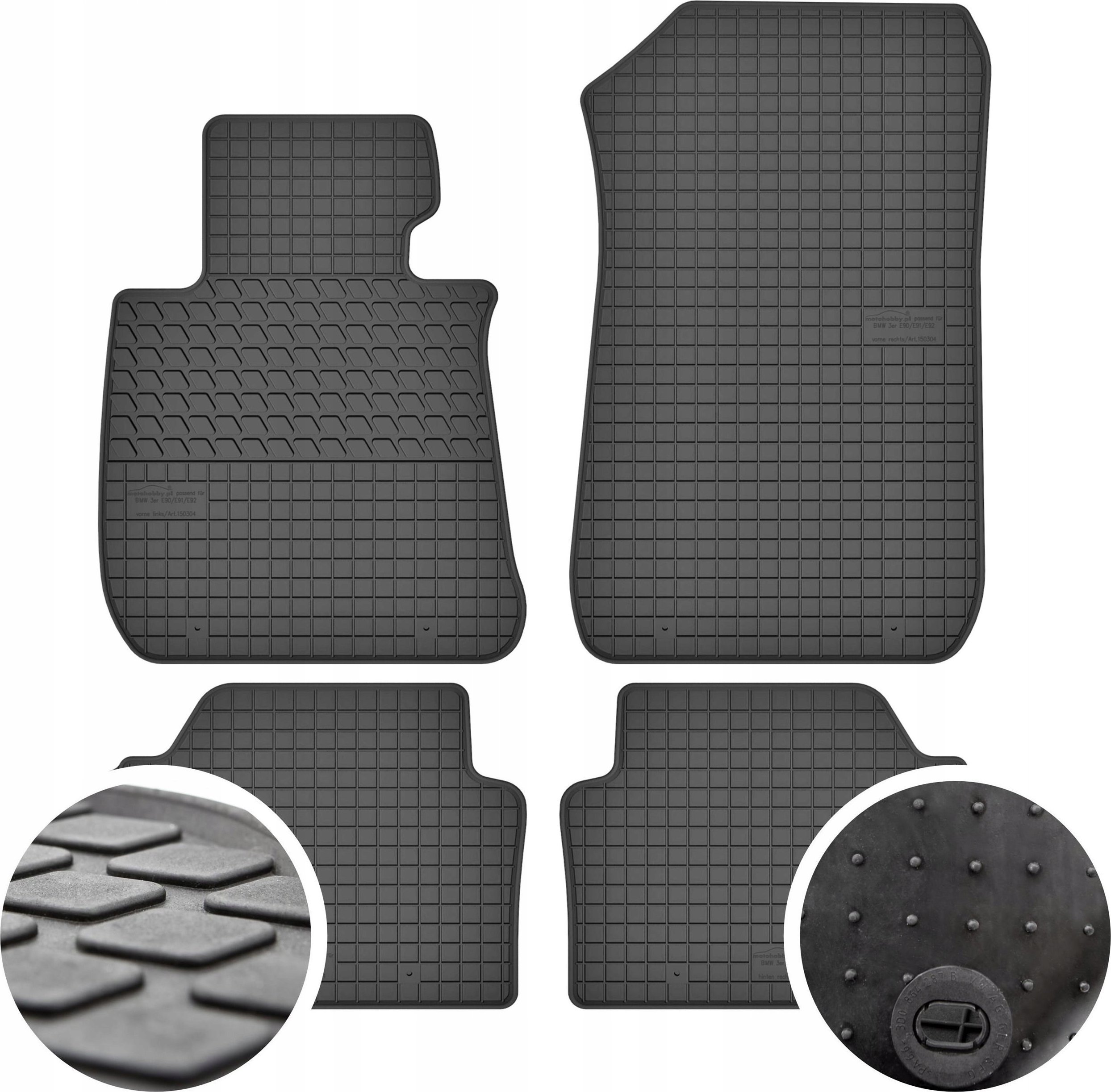 GeyerHosaja Dywaniki gumowe do BMW 3 E90