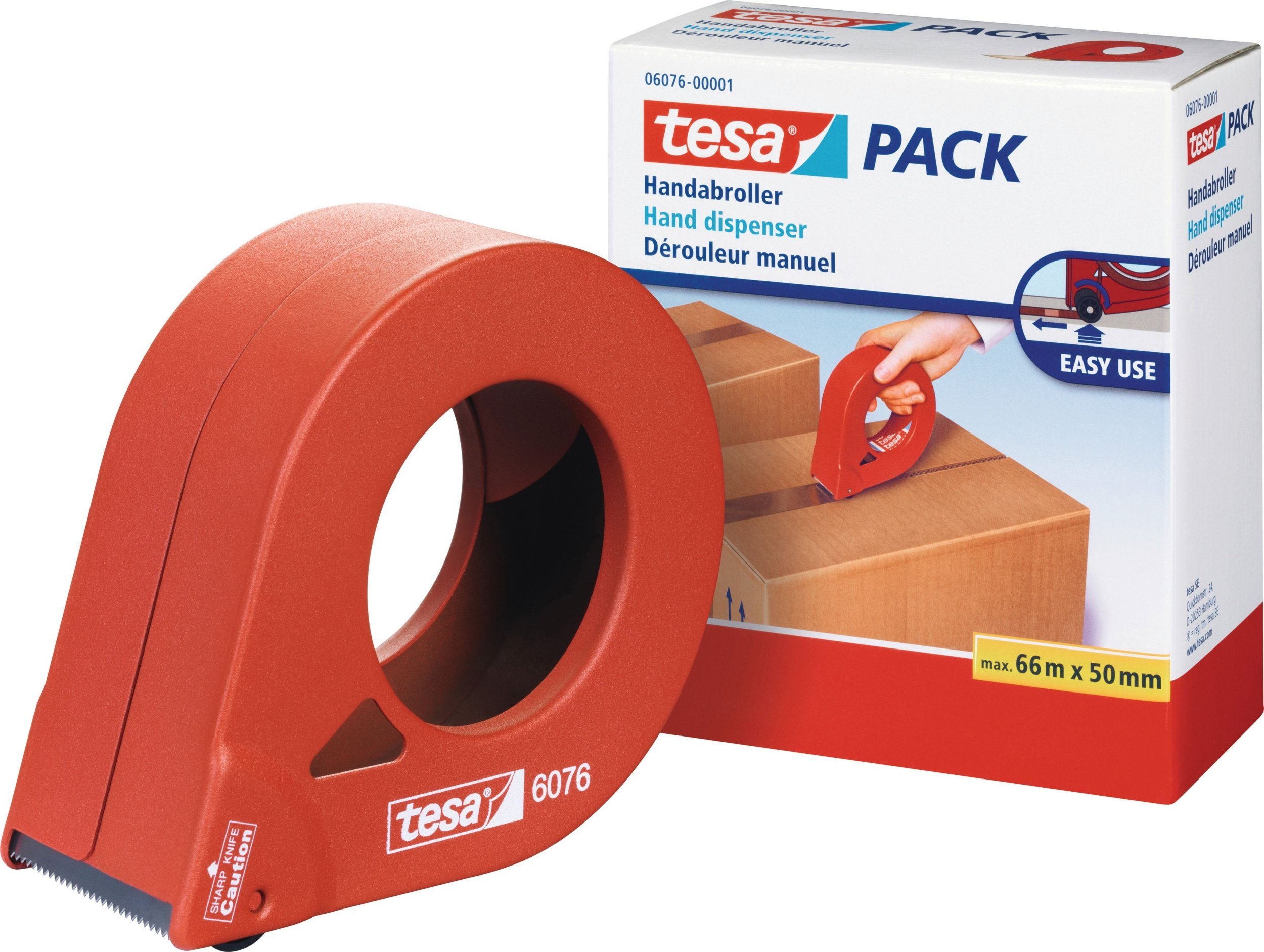 Tesa Tapedispenser tesa 6076, passer til tapebredde op til 50 mm