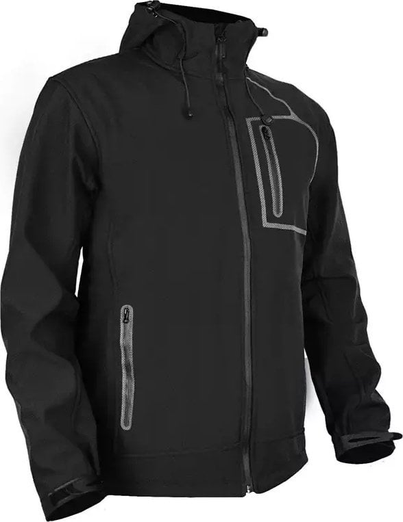 Kurtka męska Yato MENS JACKET SOFTSHELL STR_027_BLACK_L