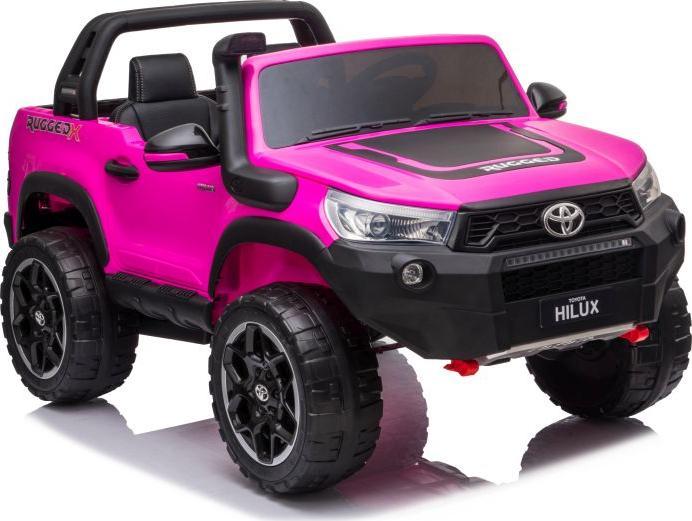 LeanToys Auto Na Akumulator Toyota Hilux Różowy