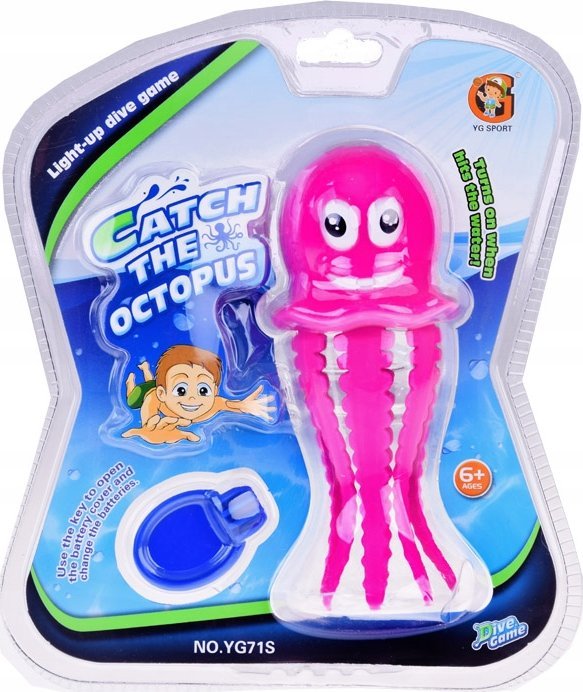 Jokomisiada Zabawka Ośmiorniczka do nauki nurkowania zabawka do kąpieli SP0778