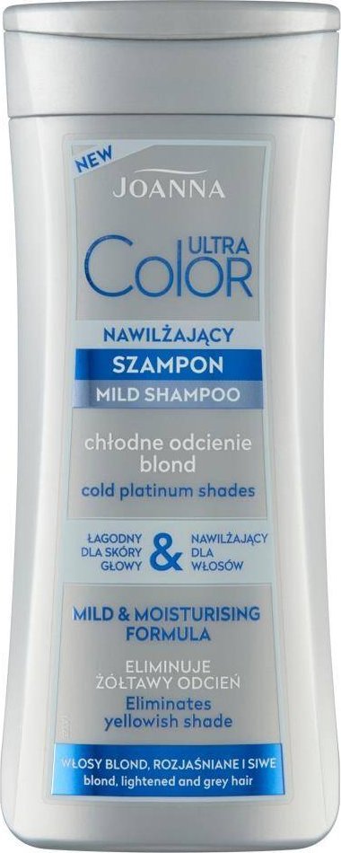 Joanna Ultra Color nawilżający szampon chłodne odcienie blond 200ml